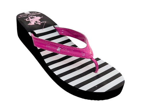 BEVERLY HILLS POLO CLUB B.H.P.C PLATFORM FLIP FLOP 2211