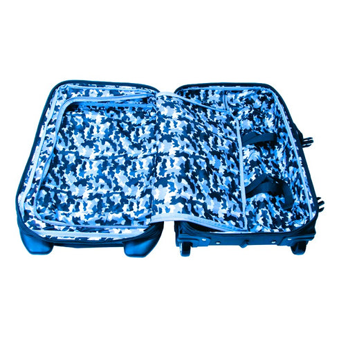 Aeronautica Militare New City Line Cabin-sized trolley in canvas AM-546