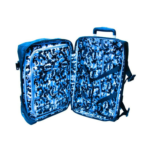 Aeronautica Militare New City Line Cabin-sized trolley in canvas AM-546