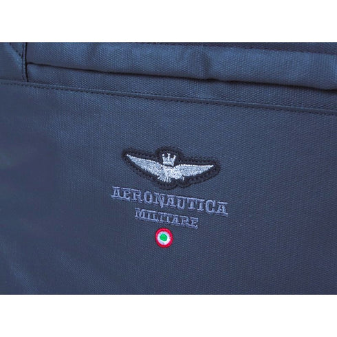 Aeronautica Militare New City Line Cabin-sized trolley in canvas AM-546