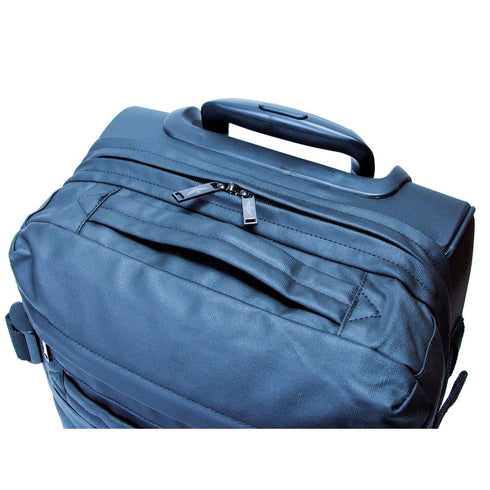 Aeronautica Militare New City Line Cabin-sized trolley in canvas AM-546