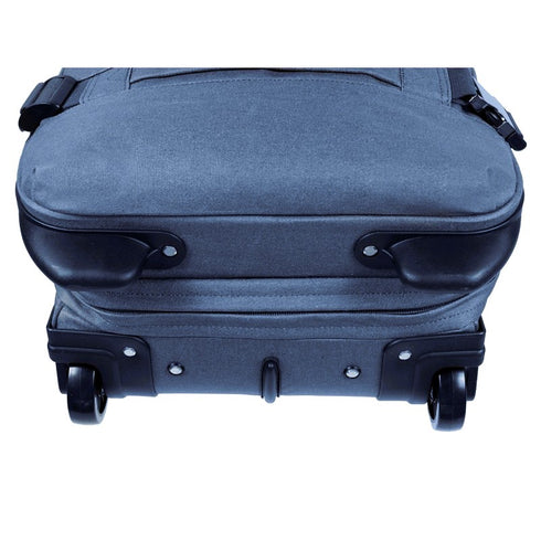 Aeronautica Militare New City Line Cabin-sized trolley in canvas AM-546