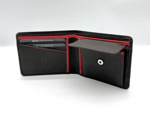 BorsaBella TradeMark Genuine Leather wallet with clip 11-223 R.F.I.D Prodection