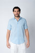 FRANK TAILOR FT411 SHORT LINO SHIRT FRENCH COLLAR