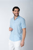 FRANK TAILOR FT411 SHORT LINO SHIRT FRENCH COLLAR