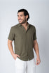 FRANK TAILOR FT411 SHORT LINO SHIRT FRENCH COLLAR