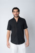 FRANK TAILOR FT411 SHORT LINO SHIRT FRENCH COLLAR
