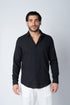 FRANK TAILOR FT410 LONG LINO SHIRT FRENCH COLLAR