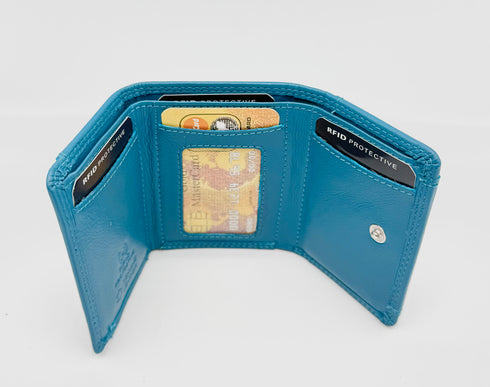 BorsaBella TradeMark Genuine Leather wallet 2004 R.F.I.D Protection