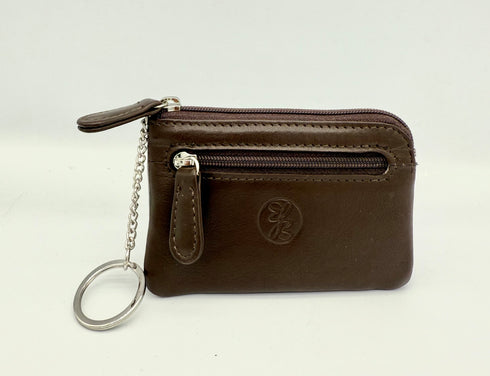 BorsaBella TradeMark Genuine Leather coin-keyring purse 701-20 R.F.I.D Prodection