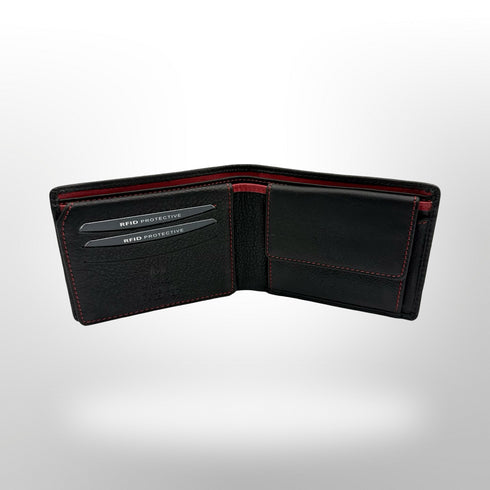 BorsaBella TradeMark Genuine Leather wallet R-09 R.F.I.D Protection