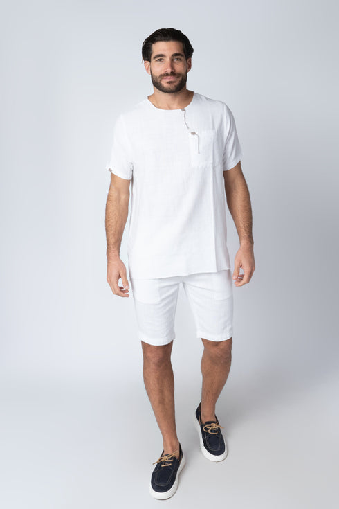 FRANK TAILOR FT423 ROUND NECK TOP