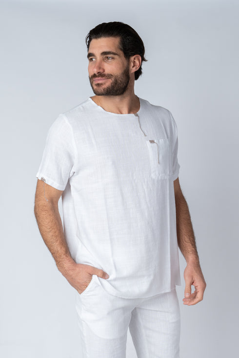 FRANK TAILOR FT423 ROUND NECK TOP