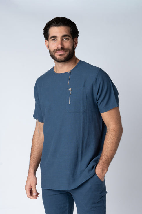 FRANK TAILOR FT423 ROUND NECK TOP