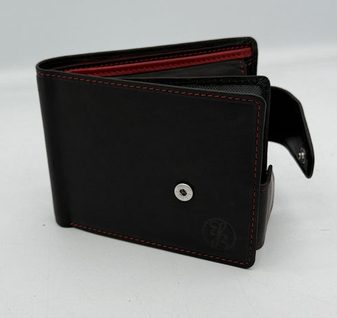 BorsaBella TradeMark Genuine Leather wallet with clip 8094 R.F.I.D Prodection