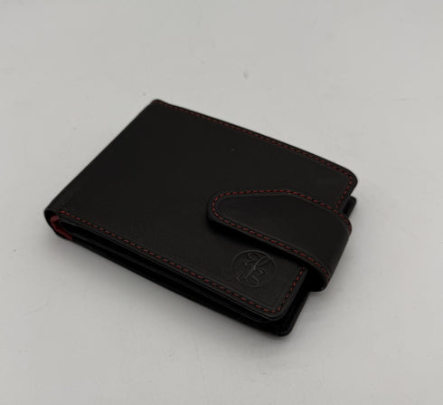 BorsaBella TradeMark Genuine Leather wallet with clip 8094 R.F.I.D Prodection