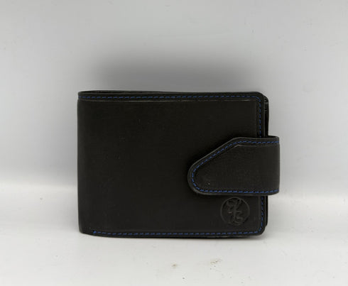 BorsaBella TradeMark Genuine Leather wallet with clip 8094 R.F.I.D Prodection