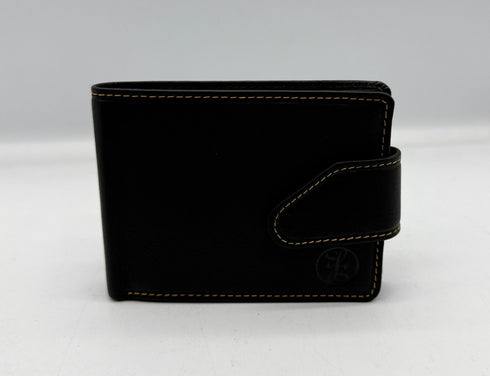 BorsaBella TradeMark Genuine Leather wallet with clip 8094 R.F.I.D Prodection