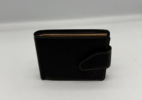 BorsaBella TradeMark Genuine Leather wallet with clip 8094 R.F.I.D Prodection