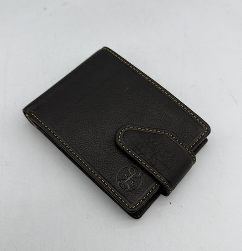 BorsaBella TradeMark Genuine Leather wallet with clip 8094 R.F.I.D Prodection