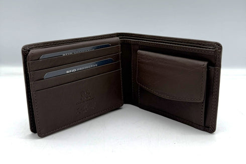 BorsaBella TradeMark Genuine Leather wallet 21-555 R.F.I.D Prodection