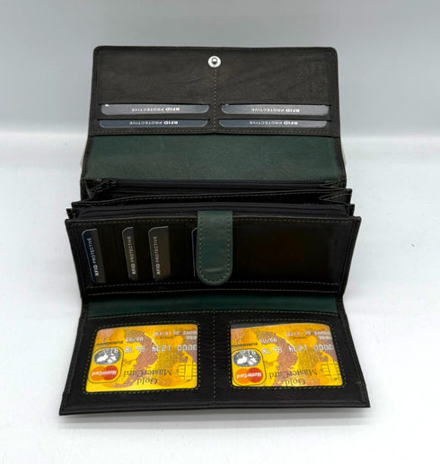 BorsaBella TradeMark Genuine Leather Ladies Purse 1252A R.F.I.D Prodection