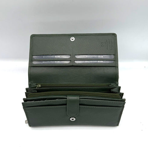 BorsaBella TradeMark Genuine Leather Ladies Purse 1252A R.F.I.D Prodection