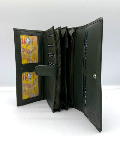 BorsaBella TradeMark Genuine Leather Ladies Purse 1252A R.F.I.D Prodection