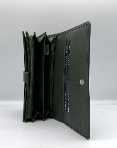 BorsaBella TradeMark Genuine Leather Ladies Purse 1252A R.F.I.D Prodection