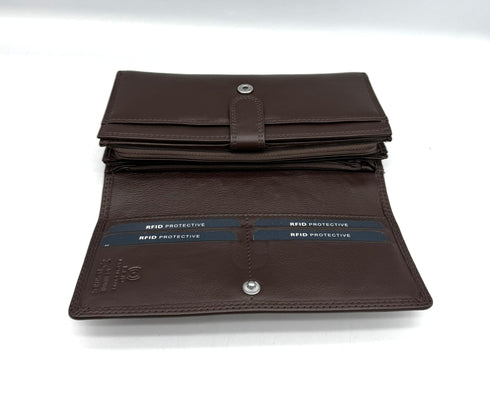 BorsaBella TradeMark Genuine Leather Ladies Purse 1252A R.F.I.D Prodection