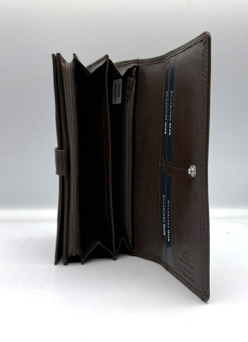 BorsaBella TradeMark Genuine Leather Ladies Purse 1252A R.F.I.D Prodection