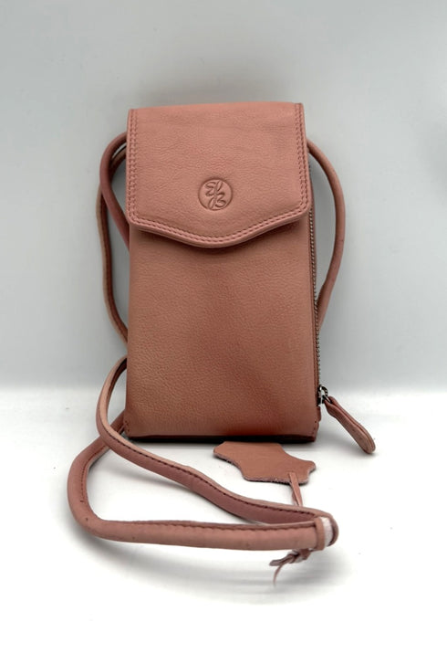 BorsaBella TradeMark Genuine Leather Ladies Pone Case Bag/Purse 18824 R.F.I.D Prodection