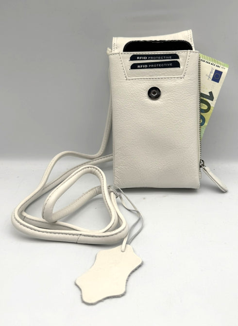 BorsaBella TradeMark Genuine Leather Ladies Pone Case Bag/Purse 18824 R.F.I.D Prodection