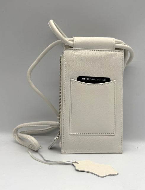 BorsaBella TradeMark Genuine Leather Ladies Pone Case Bag/Purse 18824 R.F.I.D Prodection