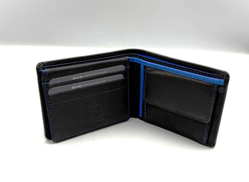 BorsaBella TradeMark Genuine Leather wallet with clip DS-320 R.F.I.D Prodection