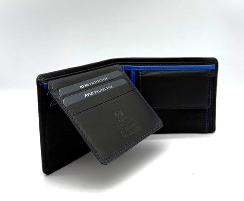 BorsaBella TradeMark Genuine Leather wallet with clip DS-320 R.F.I.D Prodection