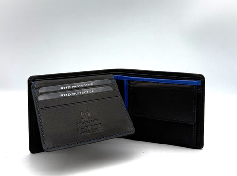 BorsaBella TradeMark Genuine Leather wallet with clip DS-320 R.F.I.D Prodection