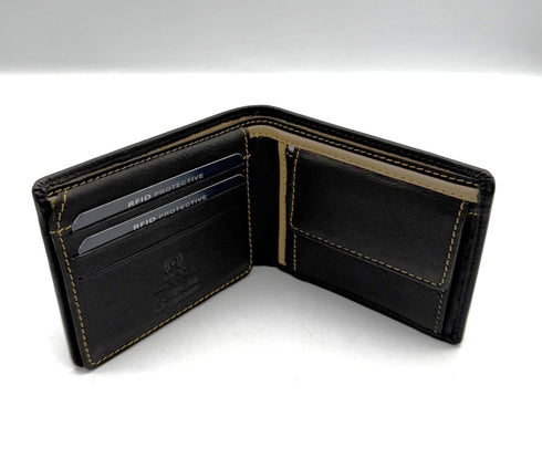 BorsaBella TradeMark Genuine Leather wallet with clip DS-320 R.F.I.D Prodection