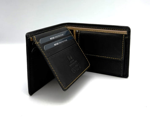 BorsaBella TradeMark Genuine Leather wallet with clip DS-320 R.F.I.D Prodection