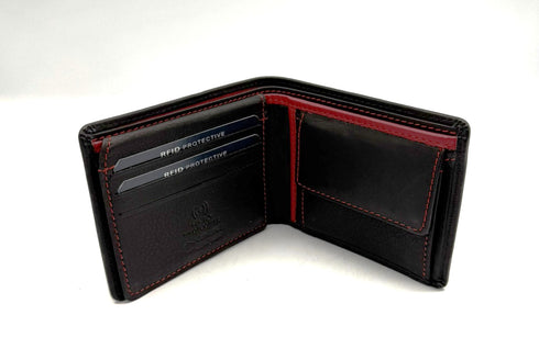 BorsaBella TradeMark Genuine Leather wallet with clip DS-320 R.F.I.D Prodection