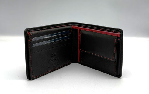BorsaBella TradeMark Genuine Leather wallet with clip DS-320 R.F.I.D Prodection