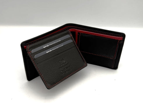 BorsaBella TradeMark Genuine Leather wallet with clip DS-320 R.F.I.D Prodection