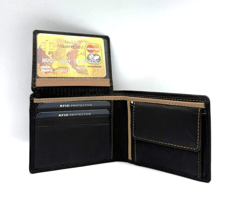 BorsaBella TradeMark Genuine Leather wallet with clip DS-320 R.F.I.D Prodection