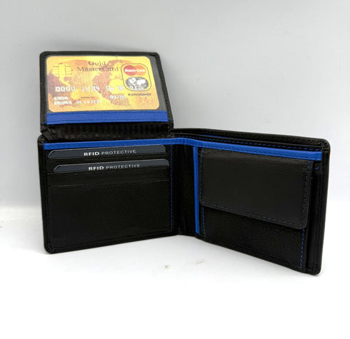 BorsaBella TradeMark Genuine Leather wallet with clip DS-320 R.F.I.D Prodection