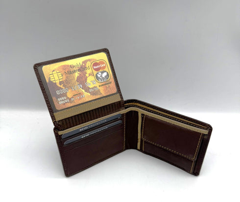 BorsaBella TradeMark Genuine Leather wallet with clip DS-320 R.F.I.D Prodection
