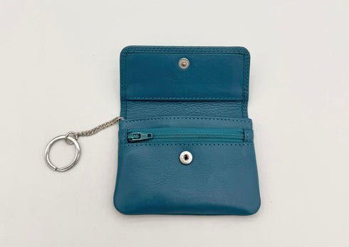 BorsaBella TradeMark Genuine Leather coin-keyring purse AG-81 R.F.I.D Prodection