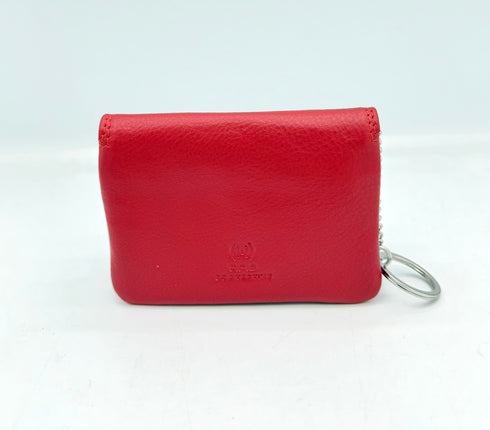 BorsaBella TradeMark Genuine Leather coin-keyring purse AG-81 R.F.I.D Prodection