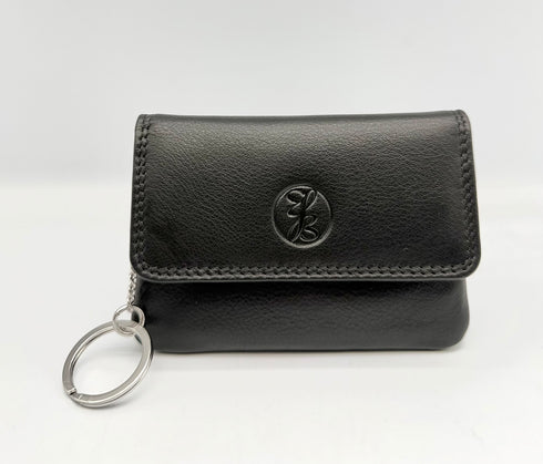 BorsaBella TradeMark Genuine Leather coin-keyring purse AG-81 R.F.I.D Prodection