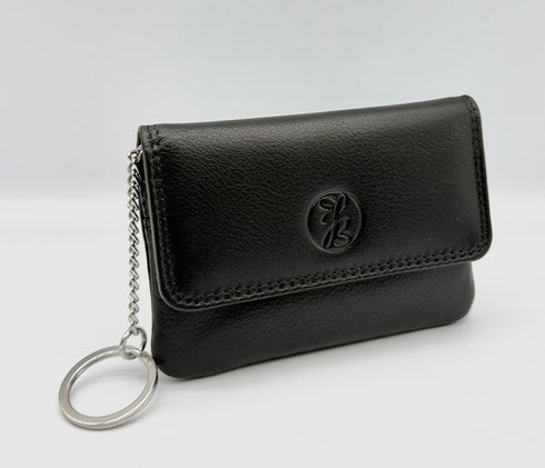 BorsaBella TradeMark Genuine Leather coin-keyring purse AG-81 R.F.I.D Prodection