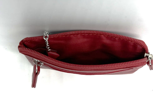 BorsaBella TradeMark Genuine Leather coin-keyring purse 701-20 R.F.I.D Prodection